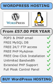 wordpress hosting for £49